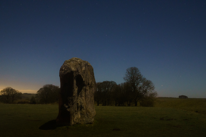 Avebury moonlit scene II